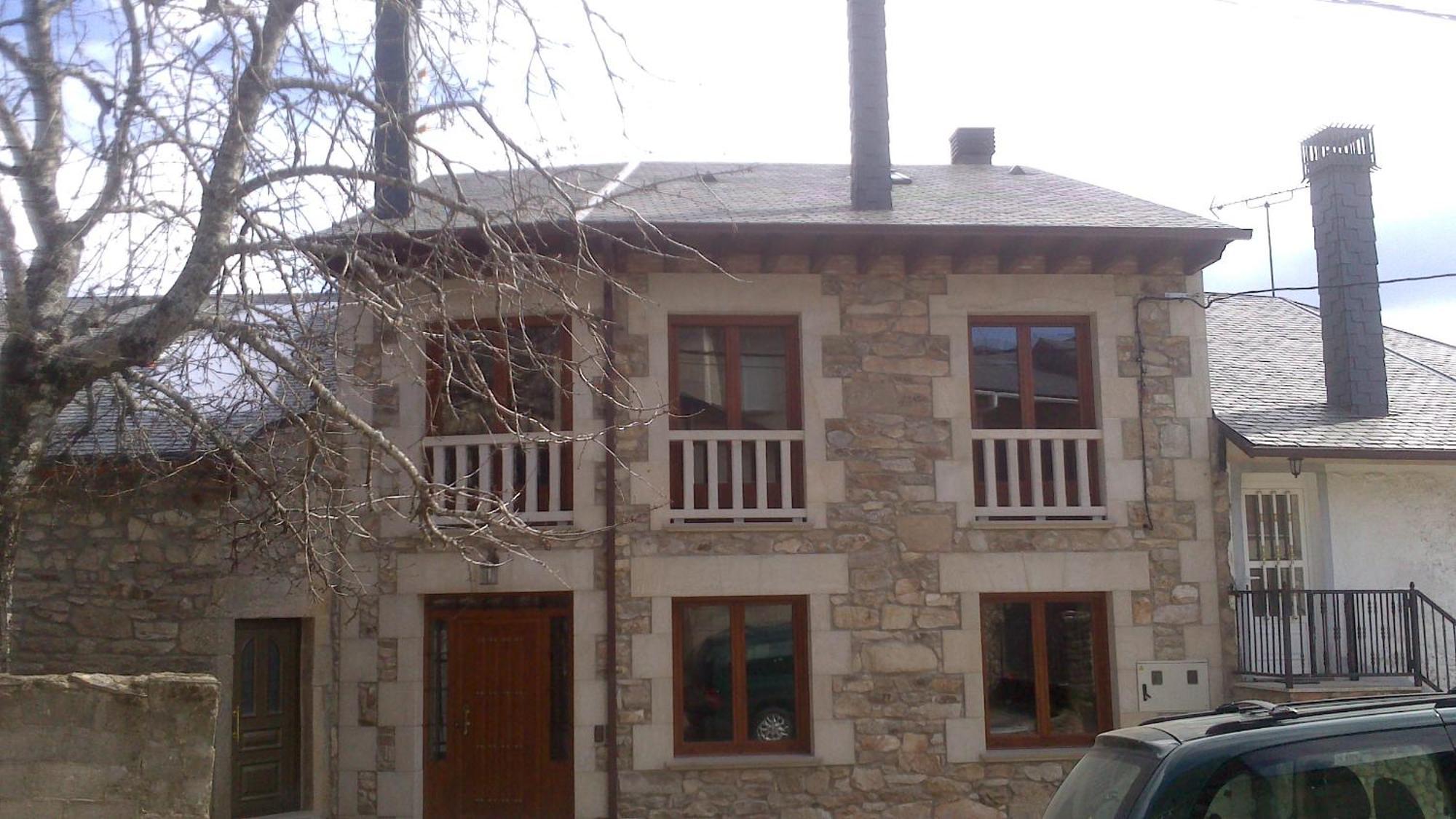 Villa Casa Rustica CESAR Lubián Exterior foto